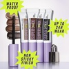Maybelline Super Lock Brow Glue Eyebrow Gel, Lightweight and Waterproof Tinted Brow Gel For Up To 24HR Hold, Black, 1 Count(257 Medium Brown)