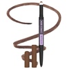 Maybelline Express Brow 2-In-1 Pencil and Powder Eyebrow Makeup, Deep Brown, 1 Count(255 Soft Brown)