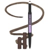 Maybelline Express Brow 2-In-1 Pencil and Powder Eyebrow Makeup, Deep Brown, 1 Count(260 Deep Brown)
