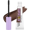 Maybelline Super Lock Brow Glue Eyebrow Gel, Lightweight and Waterproof Tinted Brow Gel For Up To 24HR Hold, Black, 1 Count(260 Deep Brown)