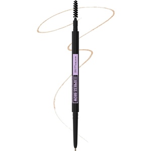 Maybelline Express Brow 2-In-1 Pencil and Powder Eyebrow Makeup, Deep Brown, 1 Count(Light Blonde)
