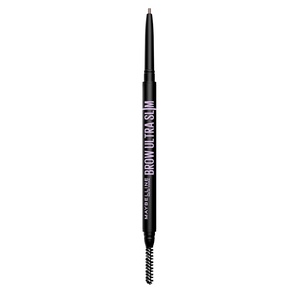 Maybelline Express Brow Ultra Slim Eyebrow Makeup, Brow Pencil with Precision Tip and Spoolie for Defined Eyebrows, Soft Brown 255, 1 Count(255 SOFT BROWN)