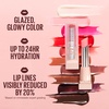 MAYBELLINE Lifter Glaze Oil Balm with Hyaluronic Acid and Hydrating Oil Blend, Lip Balm with 24HRs of Smooth, Moisturizing Shine, Rose Bite (Sheer Hot Pink)(Clear Crave)