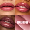 MAYBELLINE Lifter Glaze Oil Balm with Hyaluronic Acid and Hydrating Oil Blend, Lip Balm with 24HRs of Smooth, Moisturizing Shine, Rose Bite (Sheer Hot Pink)(Berry Haze)