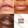 MAYBELLINE Lifter Glaze Oil Balm with Hyaluronic Acid and Hydrating Oil Blend, Lip Balm with 24HRs of Smooth, Moisturizing Shine, Rose Bite (Sheer Hot Pink)(Clear Crave)