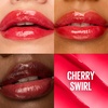 MAYBELLINE Lifter Glaze Oil Balm with Hyaluronic Acid and Hydrating Oil Blend, Lip Balm with 24HRs of Smooth, Moisturizing Shine, Rose Bite (Sheer Hot Pink)(Cherry Swirl)