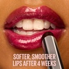 MAYBELLINE Lifter Glaze Oil Balm with Hyaluronic Acid and Hydrating Oil Blend, Lip Balm with 24HRs of Smooth, Moisturizing Shine, Rose Bite (Sheer Hot Pink)(Caramel Glow)