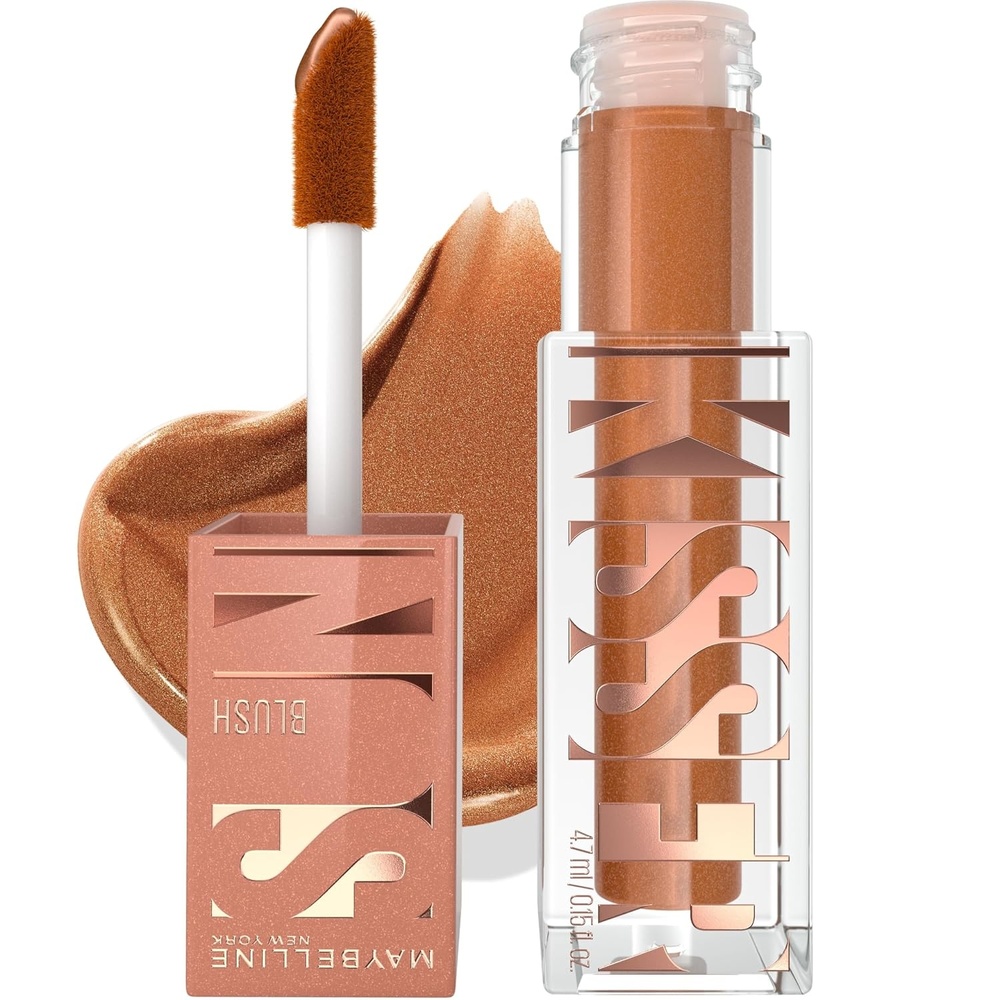 image:imageMaybelline Sunkisser MultiUse Liquid Blush and Bronzer Blendable Longwear Glowy Make Up Sun Tempt 1 CountElectric Bronze