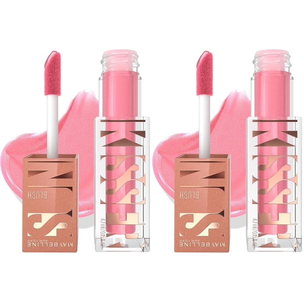 image:imageMaybelline Sunkisser MultiUse Liquid Blush and Bronzer Blendable Longwear Glowy Make Up Sun Tempt 1 CountRubor ardiente