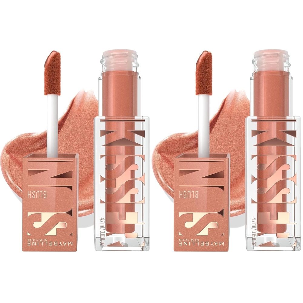 image:imageMaybelline Sunkisser MultiUse Liquid Blush and Bronzer Blendable Longwear Glowy Make Up Sun Tempt 1 CountSombras encendidas