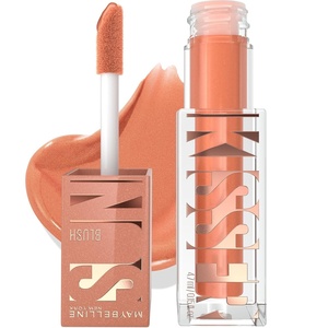 Maybelline Sunkisser Multi-Use Liquid Blush and Bronzer, Blendable, Longwear, Glowy Make Up, Sun Tempt, 1 Count(Downton Rush)