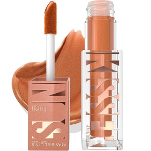 Maybelline Sunkisser Multi-Use Liquid Blush and Bronzer, Blendable, Longwear, Glowy Make Up, Sun Tempt, 1 Count(Summer In The City)