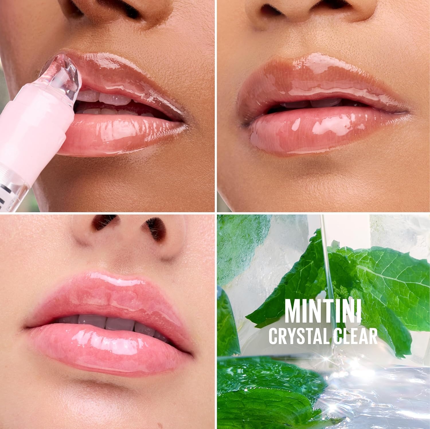 image:imageMAYBELLINE Lifter OilinGel Lip Gloss for Glassy Bouncy Shine Hydrating Tinted Lip Balm and Moisturizer with Hyaluronic Acid and Passionfruit Oil Sugar Spritz Sheer Hot PinkMintini