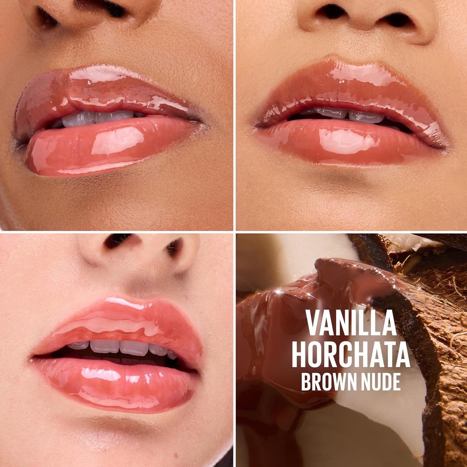 image:imageMAYBELLINE Lifter OilinGel Lip Gloss for Glassy Bouncy Shine Hydrating Tinted Lip Balm and Moisturizer with Hyaluronic Acid and Passionfruit Oil Sugar Spritz Sheer Hot PinkVanilla Horchata