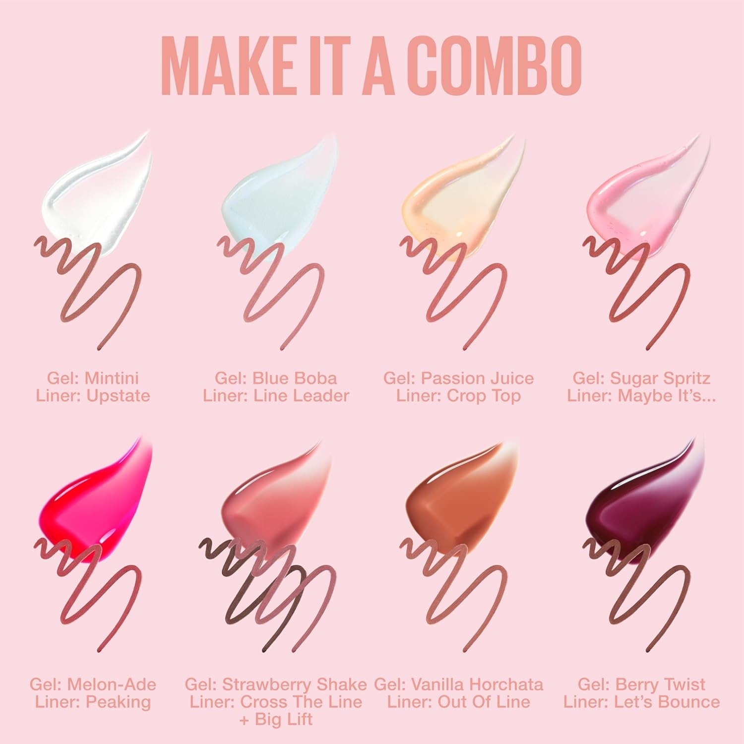image:imageMAYBELLINE Lifter OilinGel Lip Gloss for Glassy Bouncy Shine Hydrating Tinted Lip Balm and Moisturizer with Hyaluronic Acid and Passionfruit Oil Sugar Spritz Sheer Hot PinkMintini