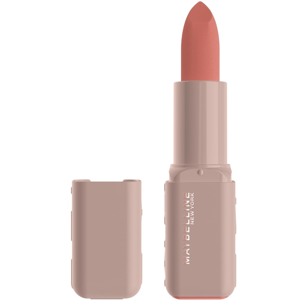 image:imageMAYBELLINE Serum Lipstick Hydrating Lip Makeup with 8HRs of Lip Plumping Moisture with Hyaluronic Acid  Oil Blend Maybe Its Terracotta Rose Nude Matte001 CROP TOP