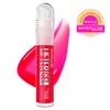 MAYBELLINE Lifter Oil-in-Gel Lip Gloss for Glassy, Bouncy Shine, Hydrating, Tinted Lip Balm and Moisturizer with Hyaluronic Acid and Passionfruit Oil, Sugar Spritz (Sheer Hot Pink)(Melon-Ade)