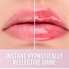 MAYBELLINE Lifter Oil-in-Gel Lip Gloss for Glassy, Bouncy Shine, Hydrating, Tinted Lip Balm and Moisturizer with Hyaluronic Acid and Passionfruit Oil, Sugar Spritz (Sheer Hot Pink)(Melon-Ade)