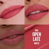 MAYBELLINE Serum Lipstick, Hydrating Lip Makeup with 8HRs of Lip Plumping Moisture with Hyaluronic Acid + Oil Blend, Maybe It’s… (Terracotta Rose Nude Matte)(003 OPEN LATE)