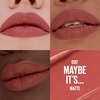 MAYBELLINE Serum Lipstick, Hydrating Lip Makeup with 8HRs of Lip Plumping Moisture with Hyaluronic Acid + Oil Blend, Maybe It’s… (Terracotta Rose Nude Matte)(002 MAYBE IT’S…)