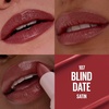 MAYBELLINE Serum Lipstick, Hydrating Lip Makeup with 8HRs of Lip Plumping Moisture with Hyaluronic Acid + Oil Blend, Maybe It’s… (Terracotta Rose Nude Matte)(107 BLIND DATE)