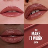 MAYBELLINE Serum Lipstick, Hydrating Lip Makeup with 8HRs of Lip Plumping Moisture with Hyaluronic Acid + Oil Blend, Maybe It’s… (Terracotta Rose Nude Matte)(103 MAKE IT WORK)