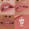 MAYBELLINE Serum Lipstick, Hydrating Lip Makeup with 8HRs of Lip Plumping Moisture with Hyaluronic Acid + Oil Blend, Maybe It’s… (Terracotta Rose Nude Matte)(001 CROP TOP)