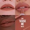 MAYBELLINE Serum Lipstick, Hydrating Lip Makeup with 8HRs of Lip Plumping Moisture with Hyaluronic Acid + Oil Blend, Maybe It’s… (Terracotta Rose Nude Matte)(008 ‘SCUSE ME)