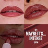 MAYBELLINE Serum Lipstick, Hydrating Lip Makeup with 8HRs of Lip Plumping Moisture with Hyaluronic Acid + Oil Blend, Maybe It’s… (Terracotta Rose Nude Matte)(104 MAYBE IT’S…INTENSE)