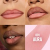 MAYBELLINE Super Stay Peel Off Lip Liner Lip Stain, Up to 24H Tattoo-Like Wear, Transfer-Proof Matte Finish, Hydrating Formula With Vitamin E, Haze (Mid Tone Nude)(Aura 001)