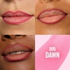 MAYBELLINE Super Stay Peel Off Lip Liner Lip Stain, Up to 24H Tattoo-Like Wear, Transfer-Proof Matte Finish, Hydrating Formula With Vitamin E, Haze (Mid Tone Nude)(Dawn 005)