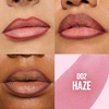 MAYBELLINE Super Stay Peel Off Lip Liner Lip Stain, Up to 24H Tattoo-Like Wear, Transfer-Proof Matte Finish, Hydrating Formula With Vitamin E, Haze (Mid Tone Nude)(Haze 002)