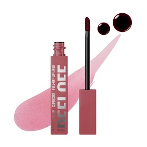 MAYBELLINE Super Stay Peel Off Lip Liner Lip Stain, Up to 24H Tattoo-Like Wear, Transfer-Proof Matte Finish, Hydrating Formula With Vitamin E, Haze (Mid Tone Nude)(Sunset 004)