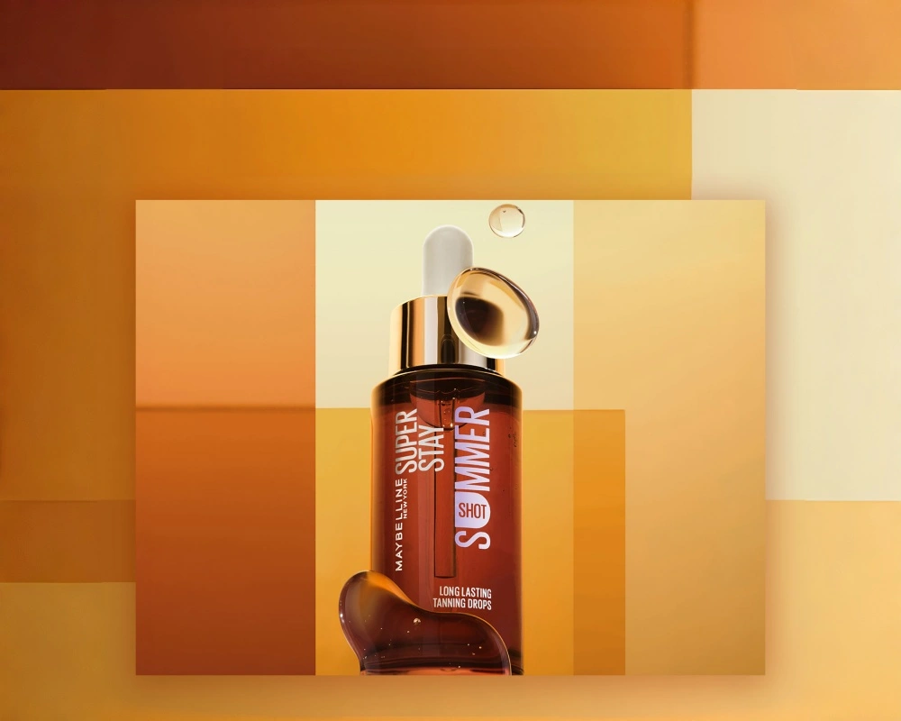 MAYBELLINE matte poreless foundation and TubingMascara